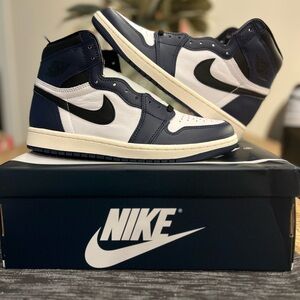 NIB Nike Air Jordan 1 Retro Midnight Navy-High-Top Sneakers 7.5 Men’s 9 Women’s